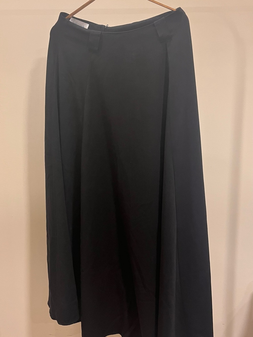 Classic Black A-Line Women's Skirt